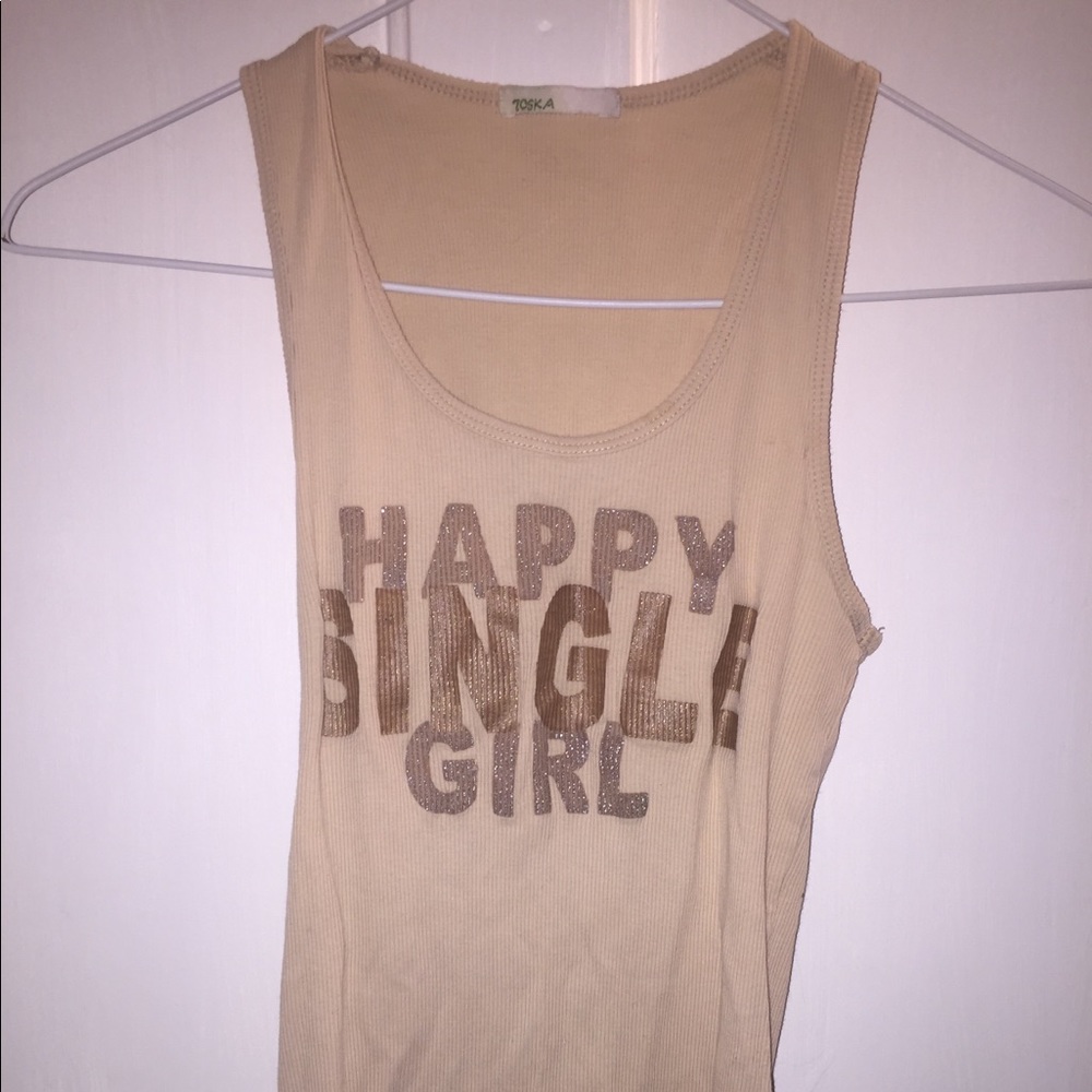 Ladies graphic tank top